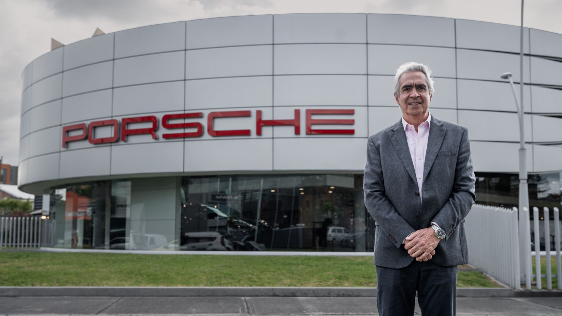 Jorge Alberto Behar, Gerente General de Autoelite, distribuidor exclusivo de Porsche en Colombia.