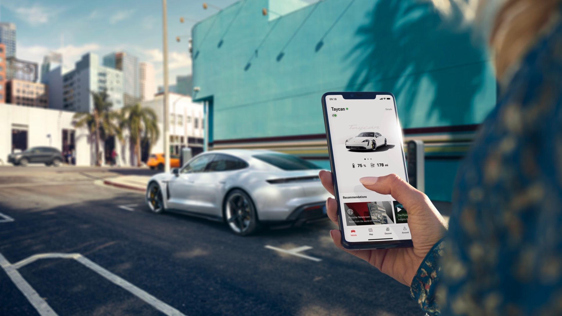 Taycan, nueva aplicaci&oacute;n My Porsche, 2022, Porsche AG