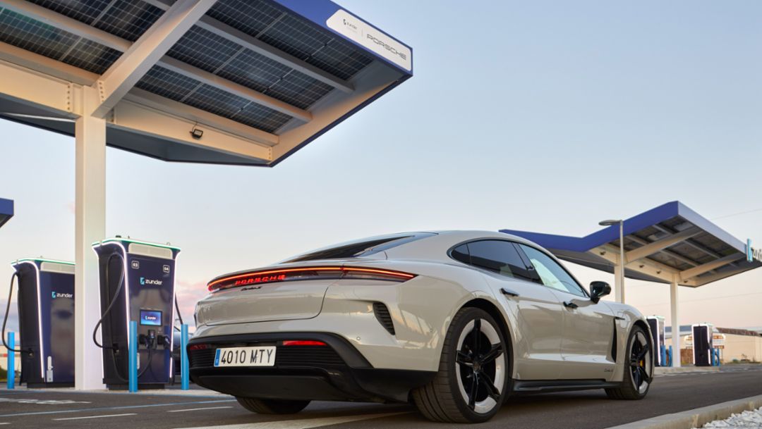 Estación de Porsche y Zunder en Daimiel, 2025, Porsche Ibérica