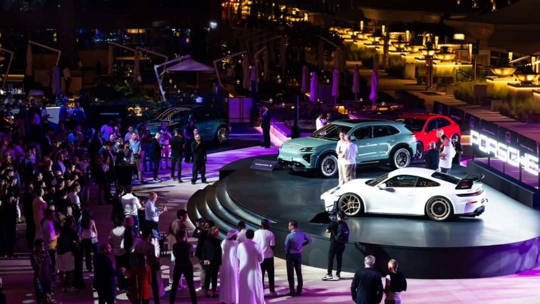 Six new models shown at Icons of Porsche Media Preview Night