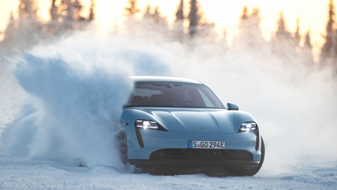 Taycan 4S, Porsche Experience Levi, Finland, 2019, Porsche AG