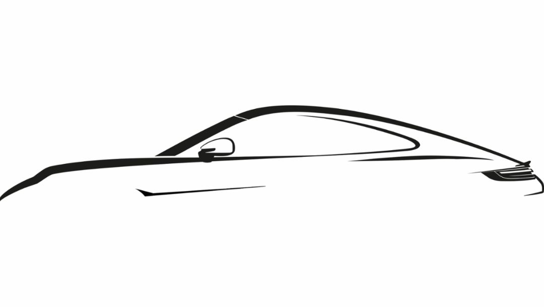 911 S/T, Silhouette, 2024, Porsche AG