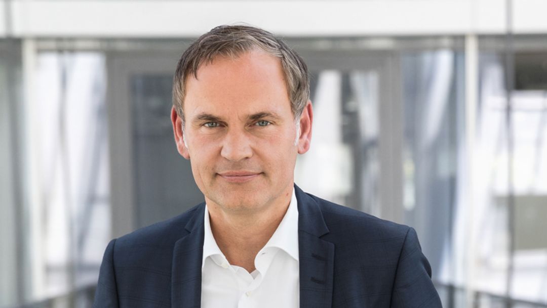 Oliver Blume, presidente del Consejo Directivo de Porsche AG.
