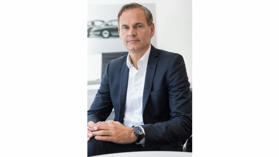 Oliver Blume, presidente del Consejo Directivo de Porsche AG.