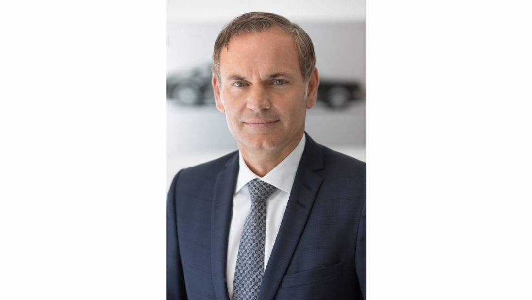 Oliver Blume, presidente del Consejo Directivo de Porsche AG.