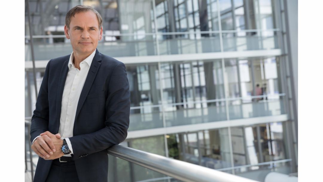 Oliver Blume, presidente del Consejo Directivo de Porsche AG.