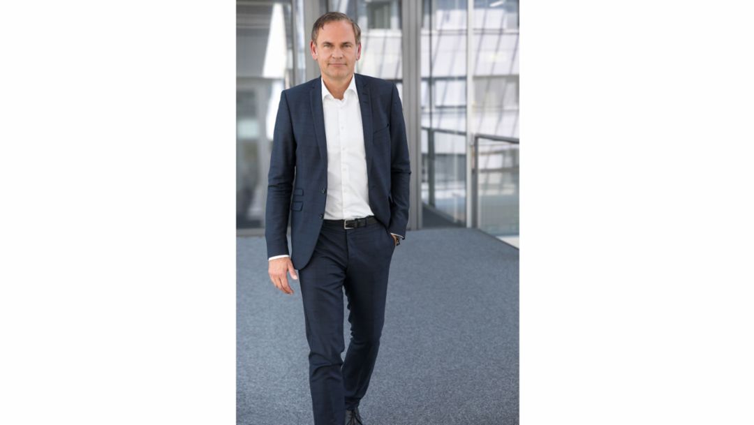 Oliver Blume, presidente del Consejo Directivo de Porsche AG.