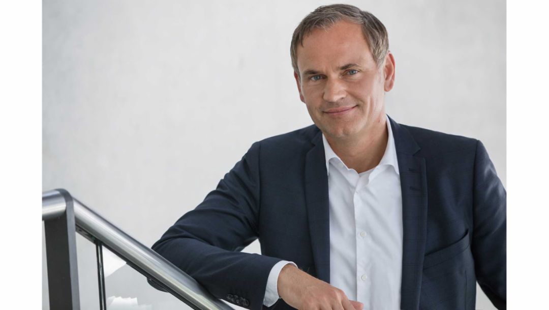 Oliver Blume, presidente del Consejo Directivo de Porsche AG.