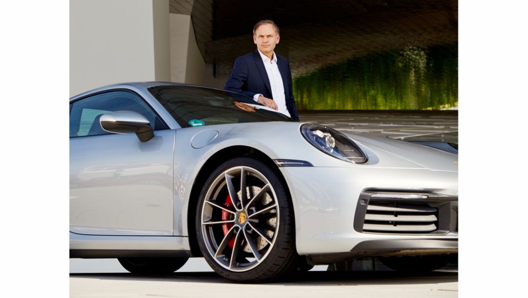 Oliver Blume, presidente del Consejo Directivo de Porsche AG.