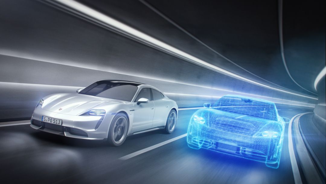 Digital chassis twin, Porsche AG, 2021