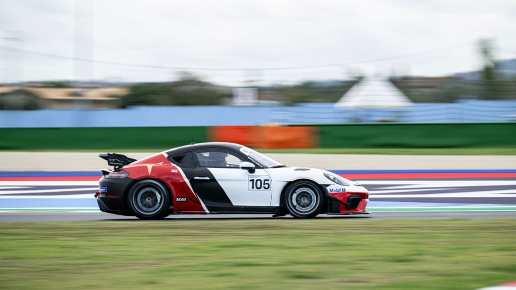 Porsche Sports Cup Suisse, Misano 2023: Ekaterina L&uuml;scher, 2024, Porsche Schweiz AG