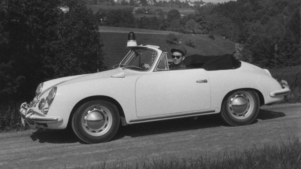 Porsche 356 Cabriolet, Police cantonale de Zurich, 1962 - 1965, Porsche Schweiz AG