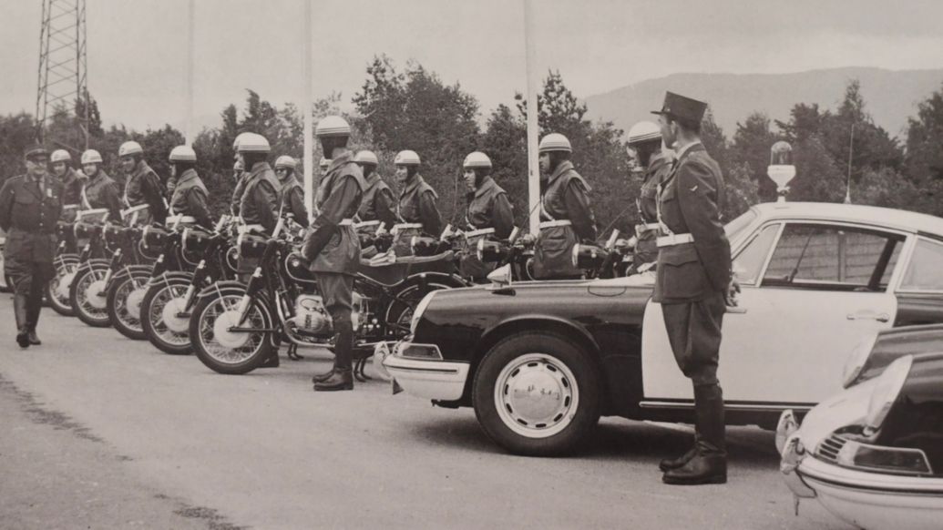 Porsche 912, Police cantonale de Zurich, 1960, Porsche Schweiz AG