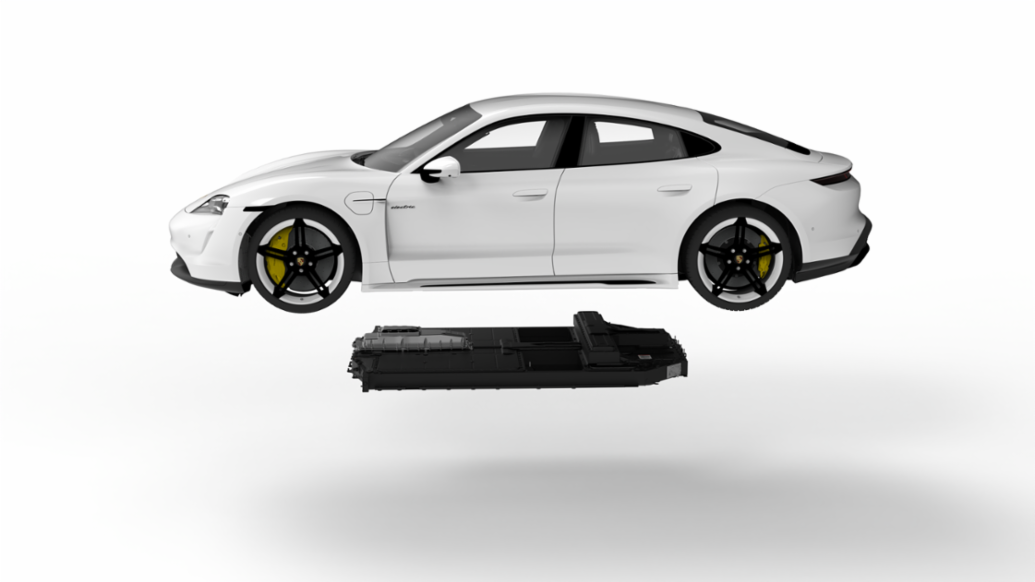 Taycan, bater&iacute;a, 2022, Porsche AG