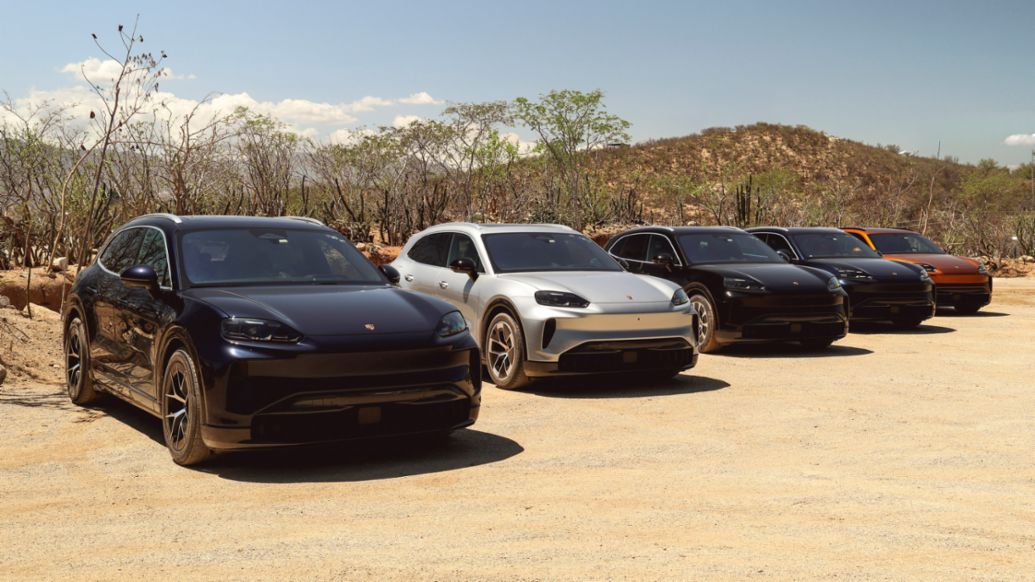 Presentaci&oacute;n en M&eacute;xico de Porsche Cayenne Electric y Cayenne Turbo Electric; Los Cabos, Baja California, Porsche de M&eacute;xico, 2026.