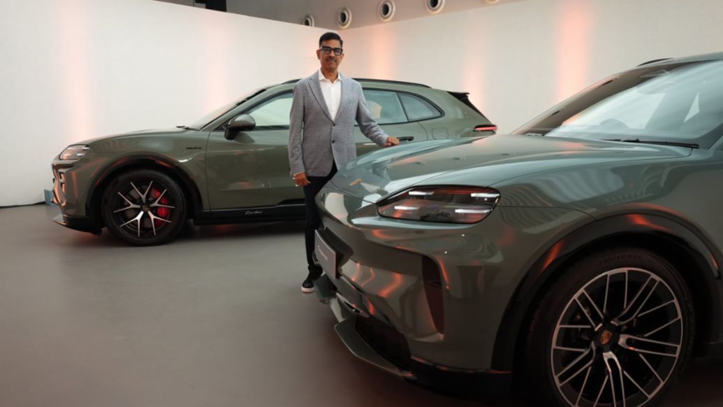 Ashutosh Dixit, Head of  Porsche India, Cayenne Electric, India, 2026, Porsche Middle East