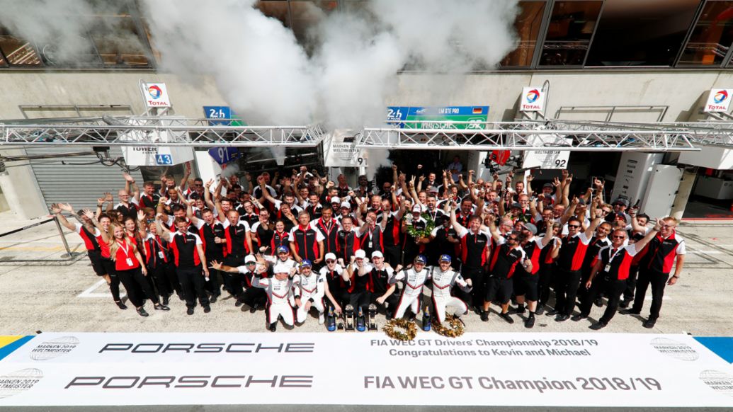 Porsche GT Team, FIA WEC, race, Le Mans, 2019, Porsche AG