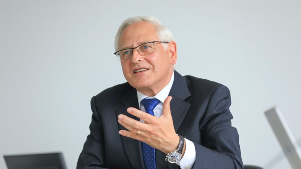 Uwe-Karsten St&auml;dter, miembro del Consejo de Direcci&oacute;n (Compras), 2020, Porsche AG