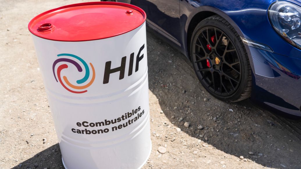 Planta piloto de e-fuels Haru Oni, Punta Arenas, Chile, 2023, Porsche AG