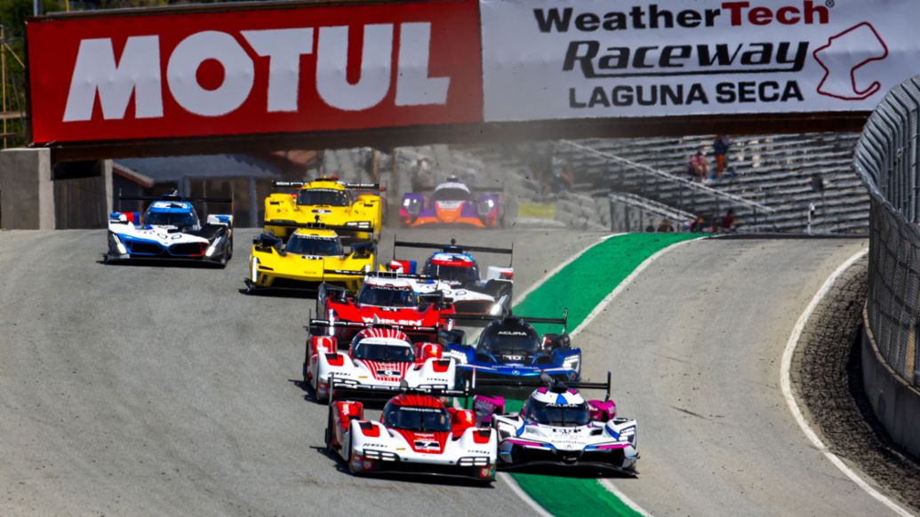 Felipe Nasr (BR), Matt Campbell (AUS), Porsche Penske Motorsport (#7), Porsche 963, 2023, Porsche AG