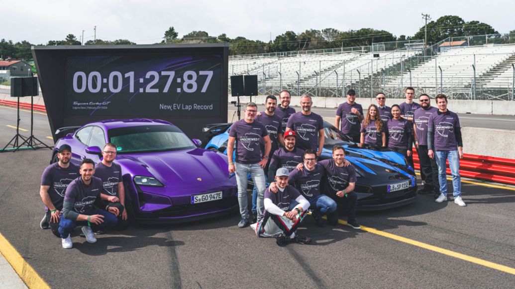 Taycan Turbo GT con paquete Weissach, 2024, Porsche AG