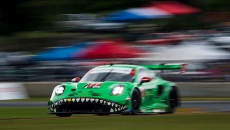 Porsche GT customer teams hunt for overall win, championship lead at VIR