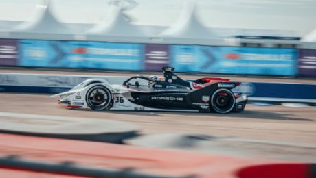 Solider Saisonabschluss für TAG Heuer Porsche Formel-E-Team