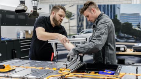 Reparación de baterías de alta tensión