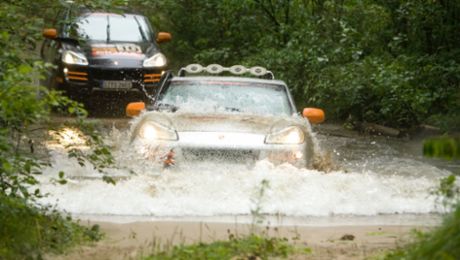 Confident off-road athlete: the winning streak of the Cayenne S Transsyberia