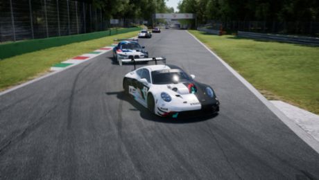 Joshua Rogers, del Porsche Coanda, pierde por poco el título de la ESL R1