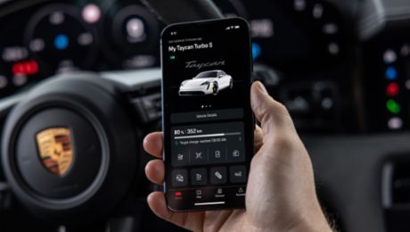 Actualización de la app My Porsche