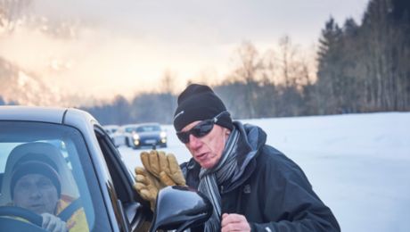 与 Walter Röhrl 一同凌驾风雪