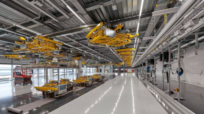 Werk Porsche Leipzig, Montage, 2020, Porsche AG