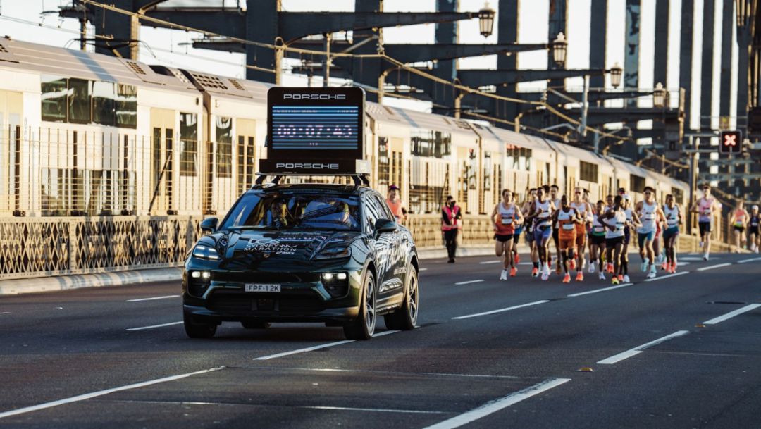 Porsche extends partnership with TCS Sydney Marathon