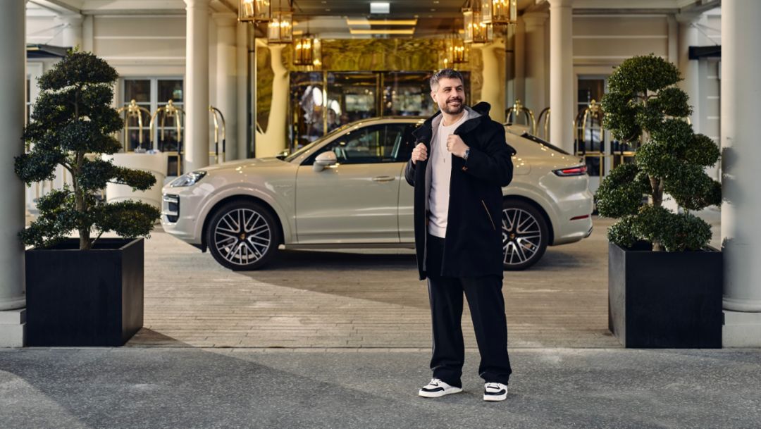 Spitzenkoch Sven Wassmer ist neuer «Friend of the Brand» von Porsche Schweiz
