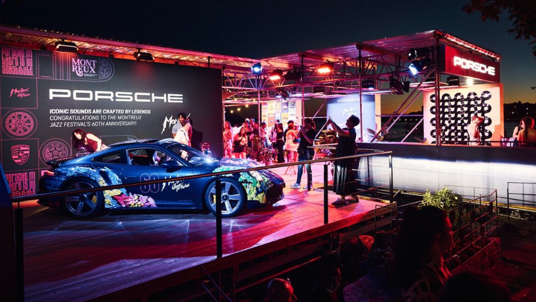 Porsche am Montreux Jazz Festival: Bühne frei für Emotionen