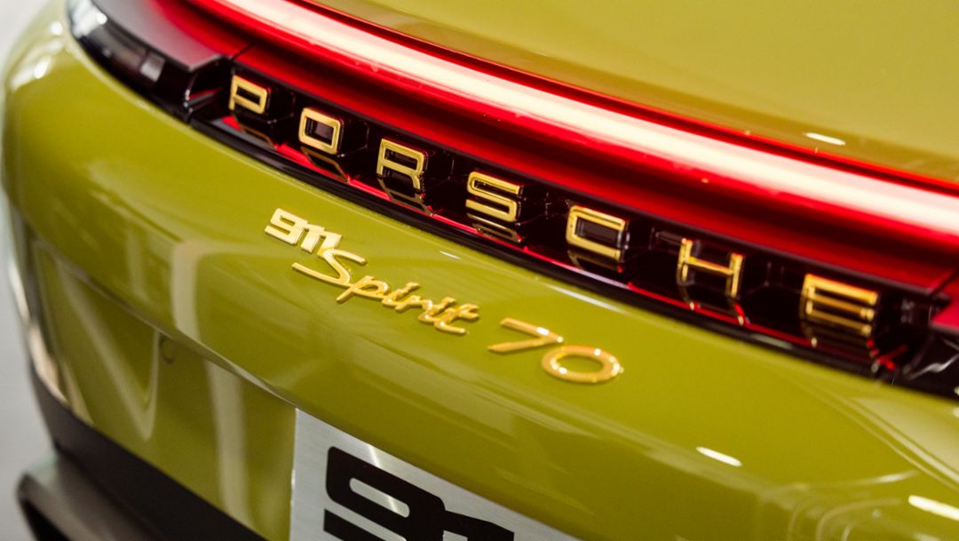 Porsche presenta en Guatemala el exclusivo 911 Spirit 70, un homenaje a una década con “Groove”
