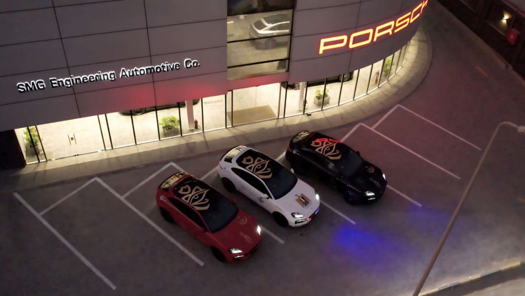 Porsche Centre Egypt supports the Grand Opening of the Grand Egyptian Museum