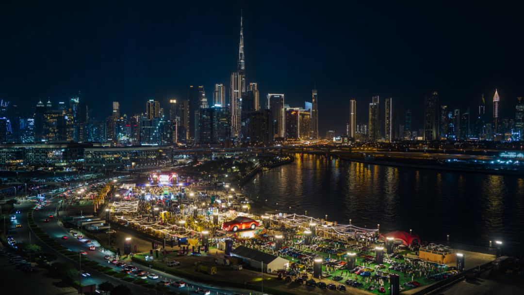 Icons of Porsche in Dubai - the coolest automotive festival - sets new benchmarks in 2025