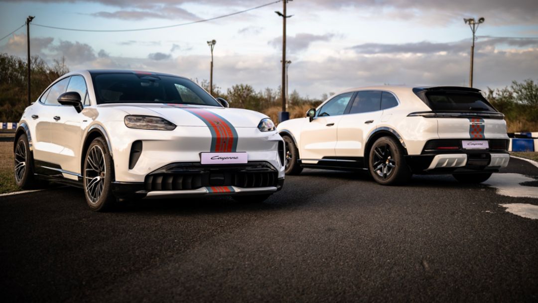 Porsche Centre Réunion takes the new Cayenne Electric off the beaten track