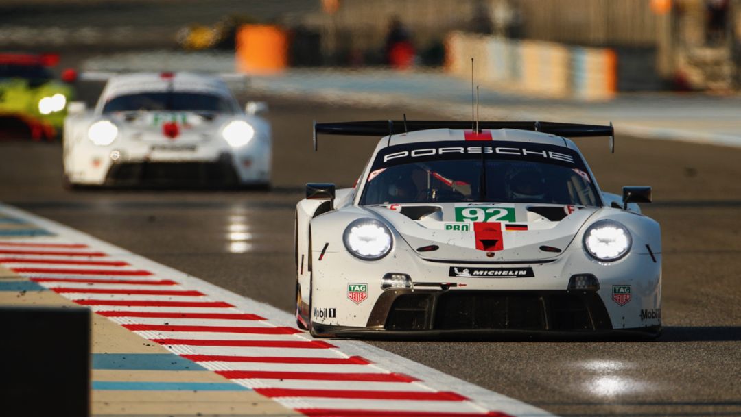 Doblete de Porsche en las 8 Horas de Baréin