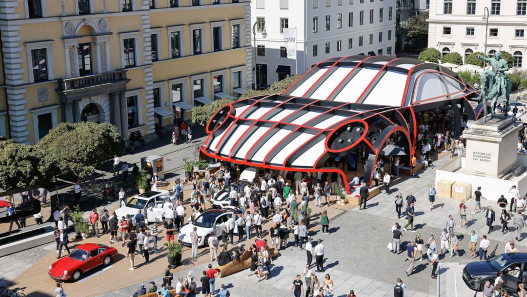 Ten memorable milestones: Porsche highlights at the IAA motor show since 1950