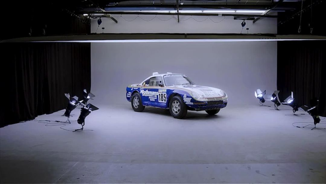 Porsche bewahrt die Geschichte des 959 Paris-Dakar – Folge 1