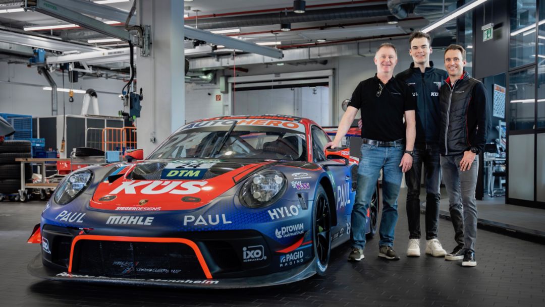 911 GT3 R del DTM en el Museo Porsche