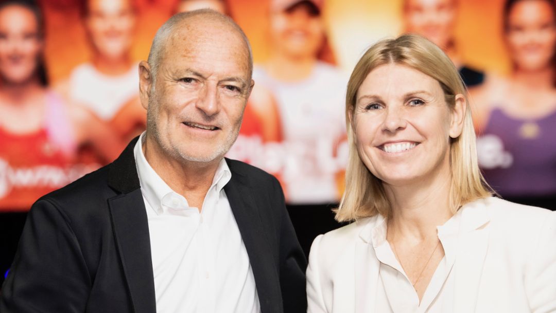 Successful dual Porsche Tennis Grand Prix tournament directors