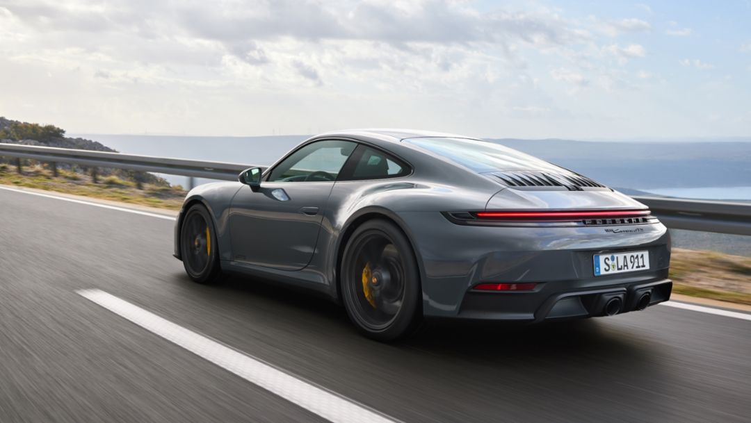 World premiere of the new Porsche 911