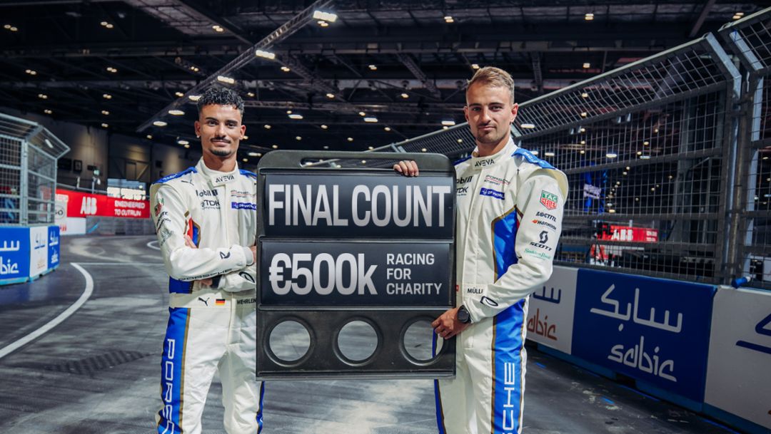 Racing for Charity: Porsche dona 500 000 euros para infantes con enfermedades graves en todo el mundo