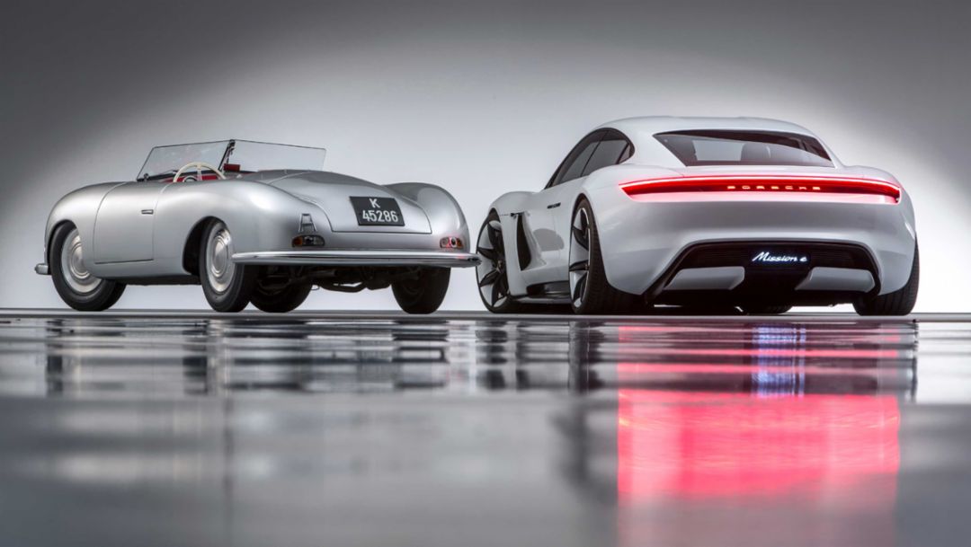 356, Mission E, l-r, 2018, Porsche AG