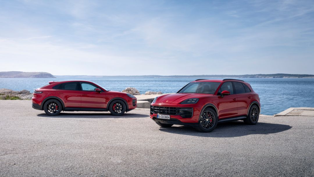 Precise and dynamic with a V8 engine: the new 2025 Cayenne GTS models