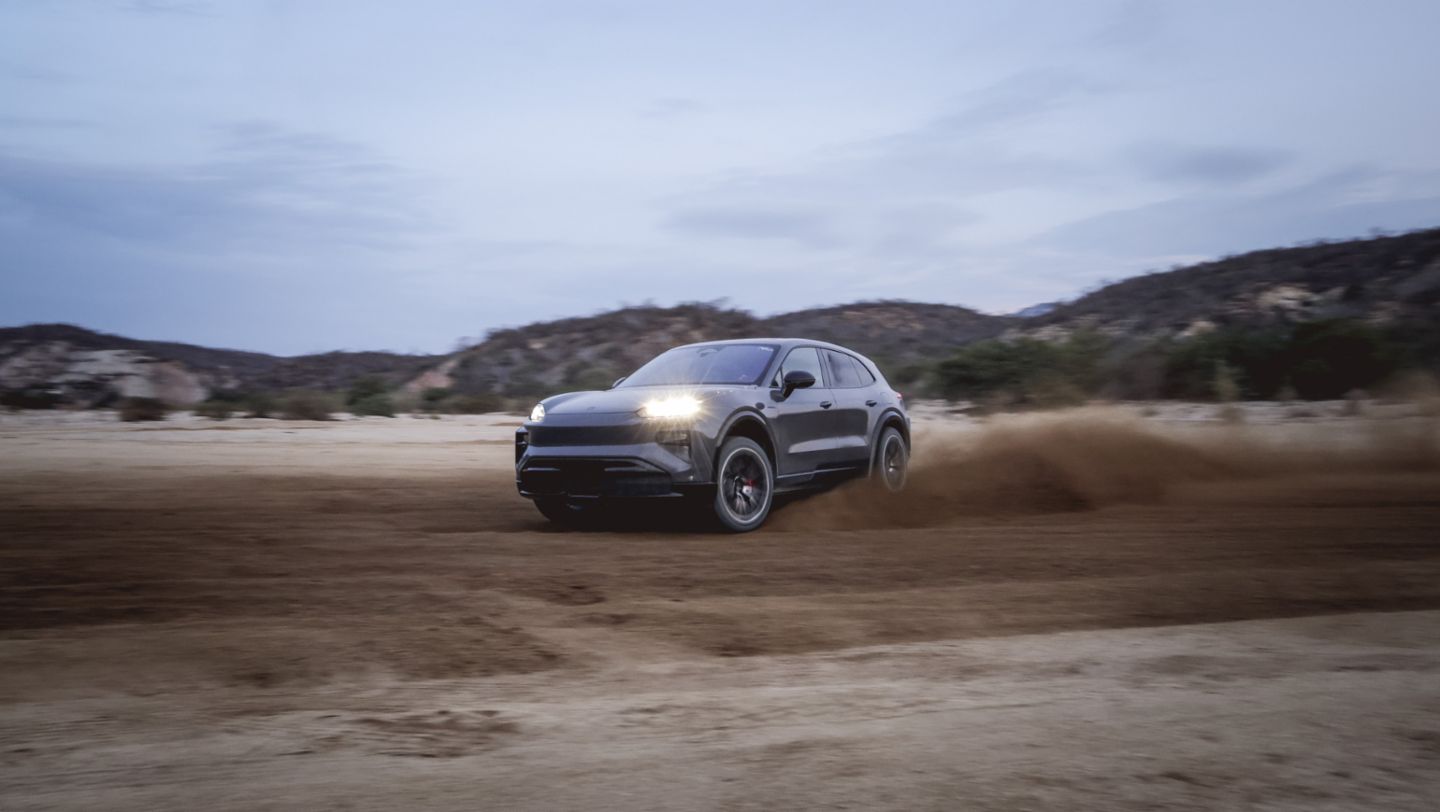 Presentación Porsche Cayenne y Cayenne Turbo Eléctrico en América Latina, Los Cabos, México, 2026